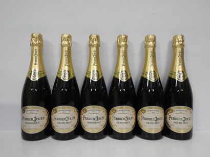 6 B CHAMPAGNE GRAND BRUT NM Perrier-Jouë...