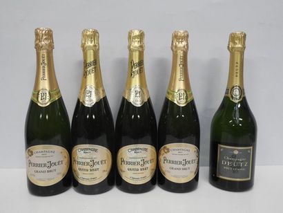 4 B CHAMPAGNE GRAND BRUT NM Perrier-Jouët...
