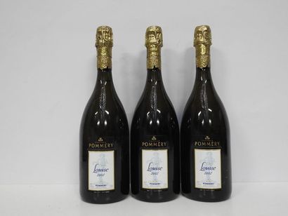 3 B CHAMPAGNE CUVEE LOUISE 2002 Pommery