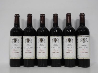 6 B CHÂTEAU GAUDIN 2015 Pauillac