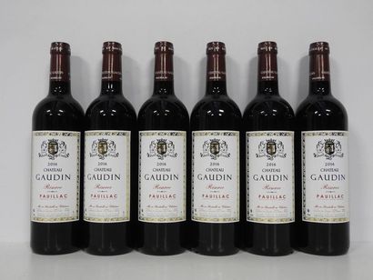 6 B CHÂTEAU GAUDIN 2016 Pauillac