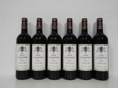 6 B CHÂTEAU GAUDIN 2016 Pauillac