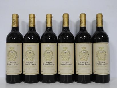 6 B CHÂTEAU GRUAUD LAROSE 2000 GCC2 Saint-Julien...