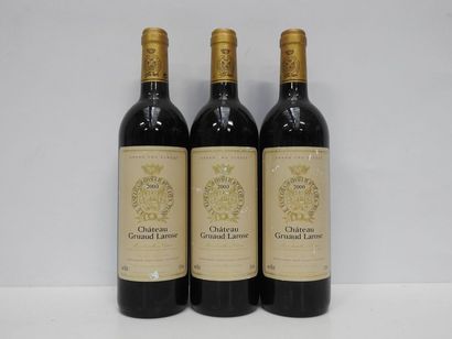 3 B CHÂTEAU GRUAUD LAROSE 2000 GCC2 Saint-Julien...