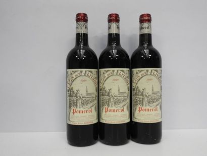 3 B CLOS DES LITANIES 2009 Pomerol