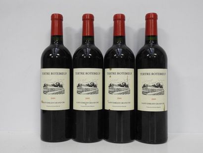 4 B TERTRE ROTEBOEUF 2009 Saint-Emilion Grand...