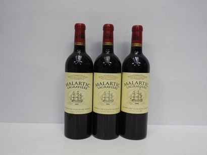 1 B CHÂTEAU MALARTIC LAGRAVIERE Rouge 2005...