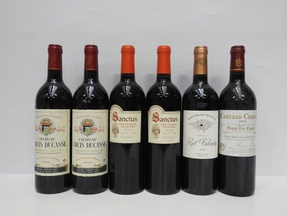 2 B CHÂTEAU LARCIS DUCASSE 2003 GCC Saint-Emilion...