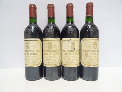 4 B CHÂTEAU PICHON LONGUEVILLE COMTESSE LALANDE...