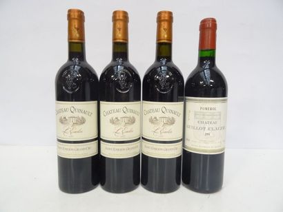 3 B CHÂTEAU QUINAULT L'ENCLOS 1997 Saint-Emilion...