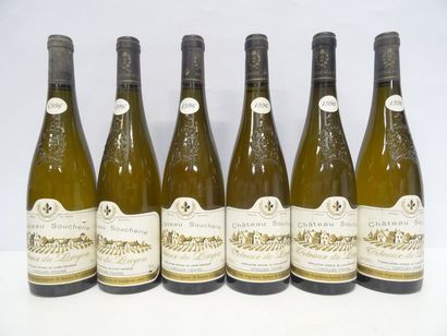 6 B CÔTEAUX DU LAYON 1996 Château Soucherie...
