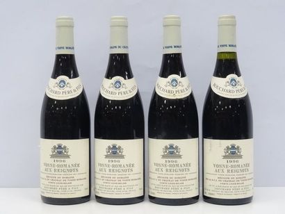 4 B VOSNE-ROMANEE AUX REIGNOTS (1° Cru) 1996...