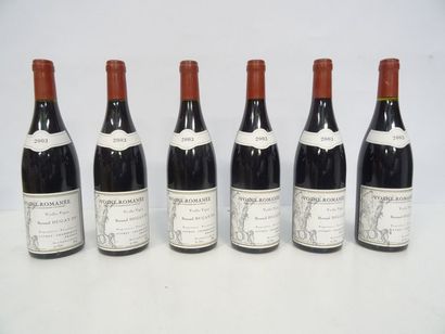 6 B VOSNE-ROMANEE VIEILLES VIGNES 2003 Dugat-Py...