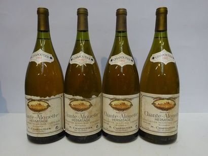 4 Mag HERMITAGE CHANTE-ALOUETTE Blanc 1992...