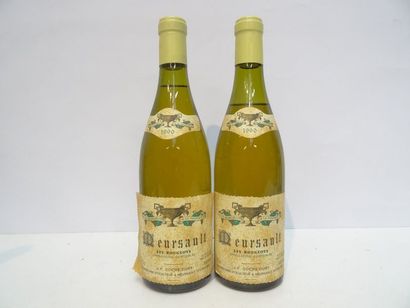2 B MEURSAULT LES ROUGEOTS 1990 Coche-Dury...