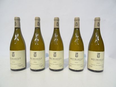 5 B MEURSAULT 2001 Comtes Lafon (quelques...