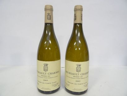 2 B MEURSAULT-CHARMES (1° Cru) 2003 Comtes...