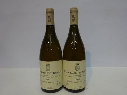 2 B MEURSAULT-PERRIERES (1° Cru) 2005 Comtes...