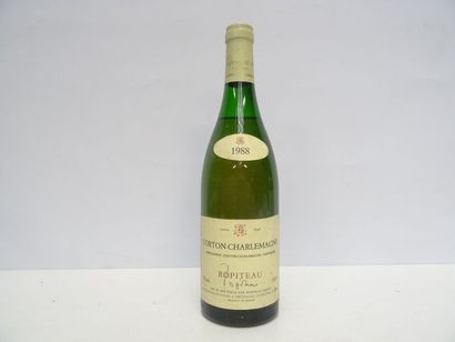 1 B CORTON-CHARLEMAGNE (Grand Cru) 1988 Ropiteau...