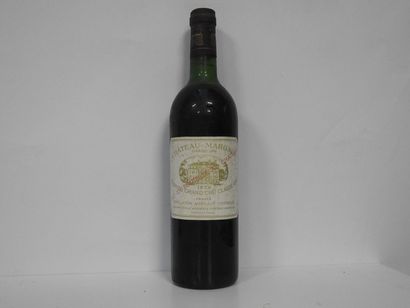 1 B CHÂTEAU MARGAUX 1974 GCC1 Margaux (H.E;...