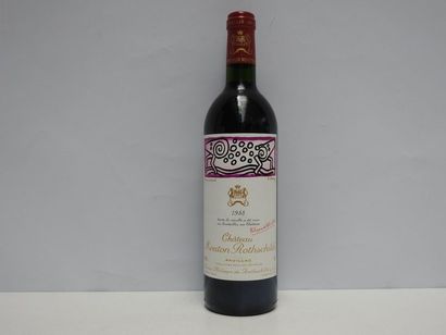 1 B CHÂTEAU MOUTON ROTHSCHILD 1988 GCC1 Pauillac...