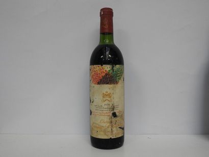 1 B CHÂTEAU MOUTON ROTHSCHILD 1979 GCC1 Pauillac...