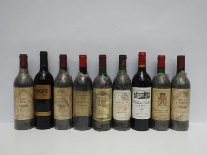 3 B CHÂTEAU ST-GEROME 1985 Graves 1 B MARGAUX...