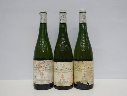 1 B SAVENNIERES CLOS DE LA COULEE DE SERRANT...