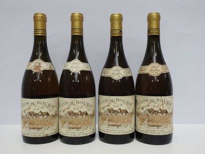 2 B VOUVRAY CLOS DU BOURG 1ère TRIE Moelleux...