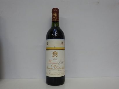 1 B CHÂTEAU MOUTON ROTHSCHILD 1983 GCC1 Pauillac...