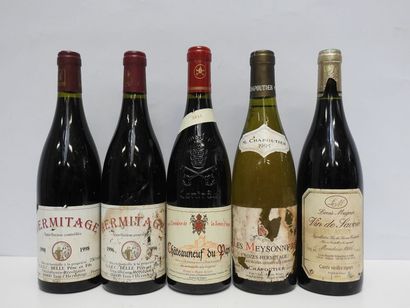 1 B HERMITAGE Rouge 1996 Belle (e.t.h à e.t.a)...