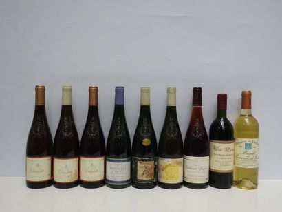 9 B ANJOU DIVERS (7 ) - VIN PAILLE (1) -...