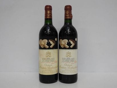 2 B CHÂTEAU MOUTON ROTHSCHILD 1986 GCC1 Pauillac...