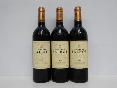 3 B CHÂTEAU TALBOT 1998 GCC4 Saint-Julien...