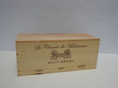 1 DMg LA CLOSERIE DE MALESCASSE (Caisse Bois...