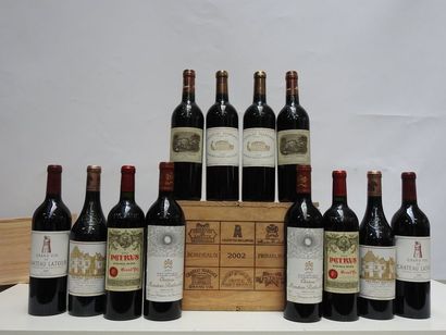 CAISSE BOIS BORDEAUX PRIMEURS de 12 bouteilles...
