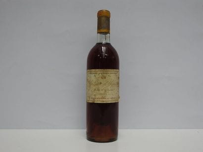 1 B CHÂTEAU D'YQUEM 1959 C1 Supérieur Sauternes...