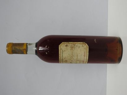 1 B CHÂTEAU D'YQUEM 1959 C1 Supérieur Sauternes...