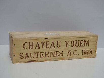 1 B CHÂTEAU D'YQUEM (Caisse Bois d'origine)...