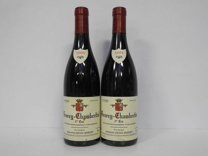 2 B GEVREY-CHAMBERTIN 1er CRU 2004 Denis...