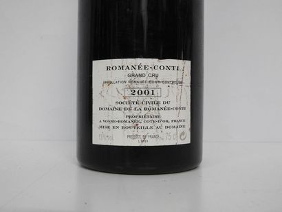 1 B ROMANEE-CONTI (Grand Cru) 2001 Domaine...