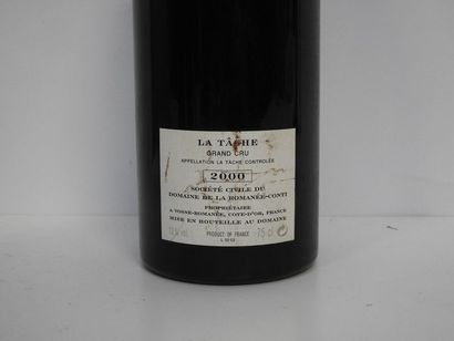 1 B LA TÂCHE (Grand Cru) 2000 Domaine de...