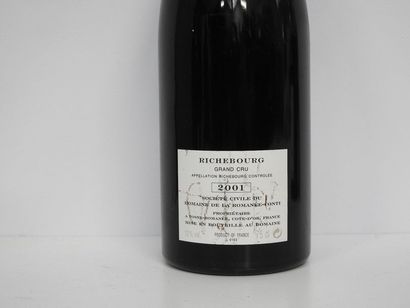 1 B RICHEBOURG (Grand Cru) 2001 Domaine de...
