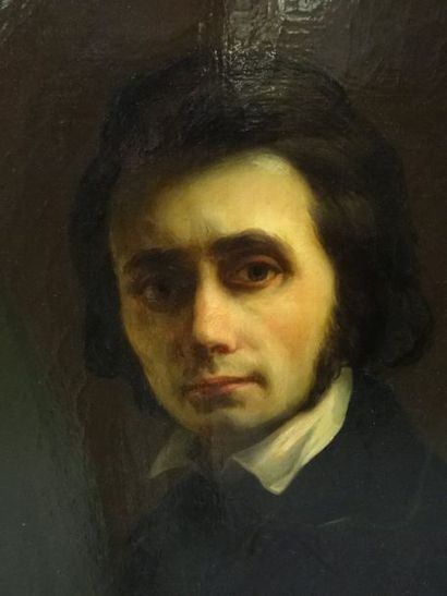 GOYET Eugène (1798 - 1857) Autoportrait à...