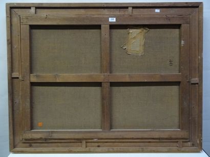GODCHAUX, Marine, Hst, 73 x 100 cm (restauration,...