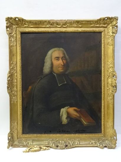 Ecole française du XVIIIe siècle, Portrait...