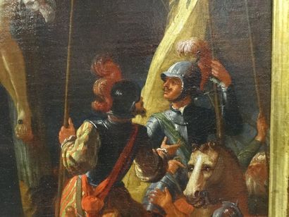 Ecole ALLEMANDE vers 1700 La crucifixion...