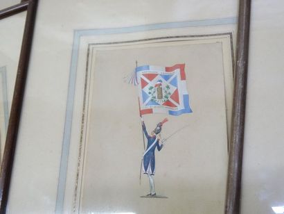 Sébastien LAURENT (XXe), Lot de huit dessins...