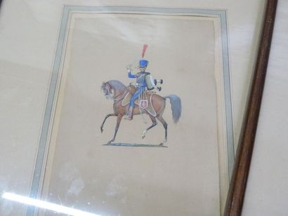 Sébastien LAURENT (XXe), Lot de huit dessins...