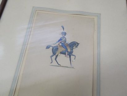 Sébastien LAURENT (XXe), Lot de huit dessins...
